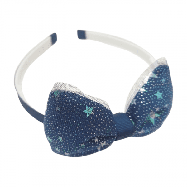 Diadema De Estrellas Azul